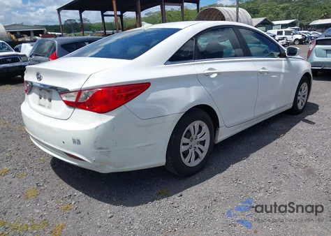 2012 Hyundai Sonata Gls z USA, uszkodzony, nr VIN 5NPEB4AC2CH326633